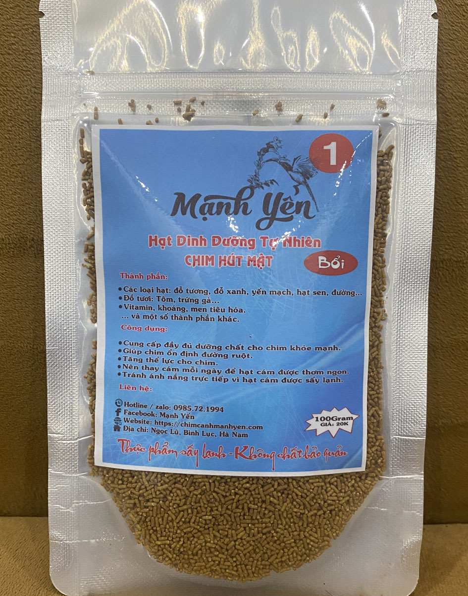 cám chim hút mật số 1
